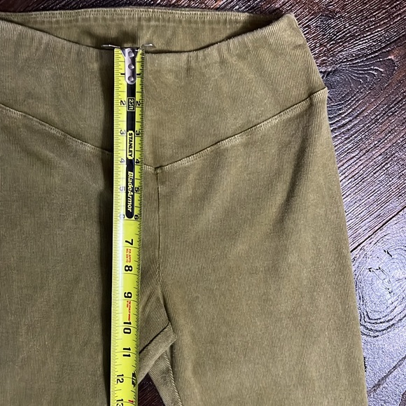 FP Movement Pants Flare Right On High Rise Olive Green - Picture 5 of 7